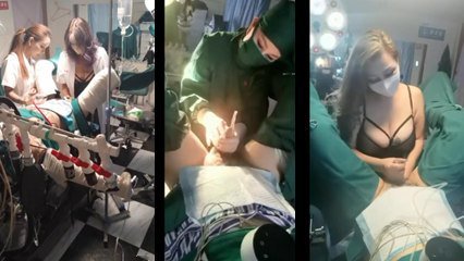 網爆深圳長海男科醫院豐滿漂亮女醫生醫療調教前高潮吹肛門開發親自上場做愛